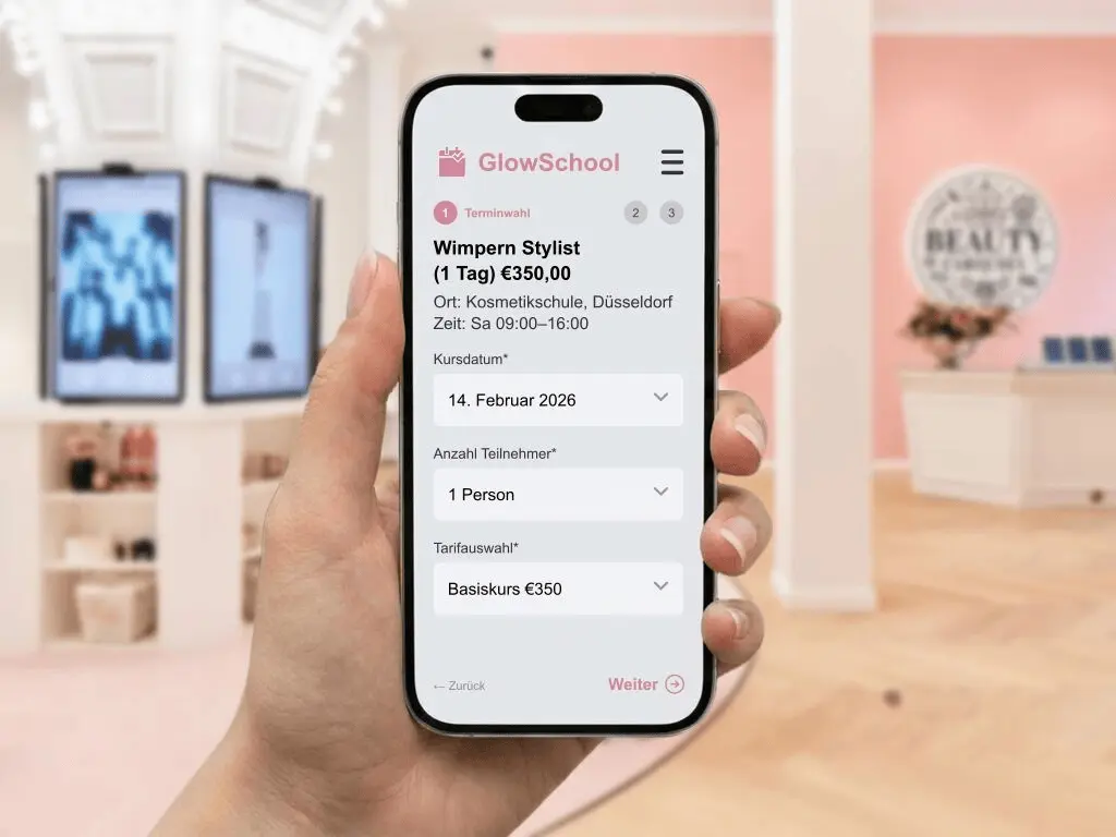 Professionelle Kosmetikschule Ausbildung Praxisunterricht Make-up Artist Training und Permanent Make-up Schulung