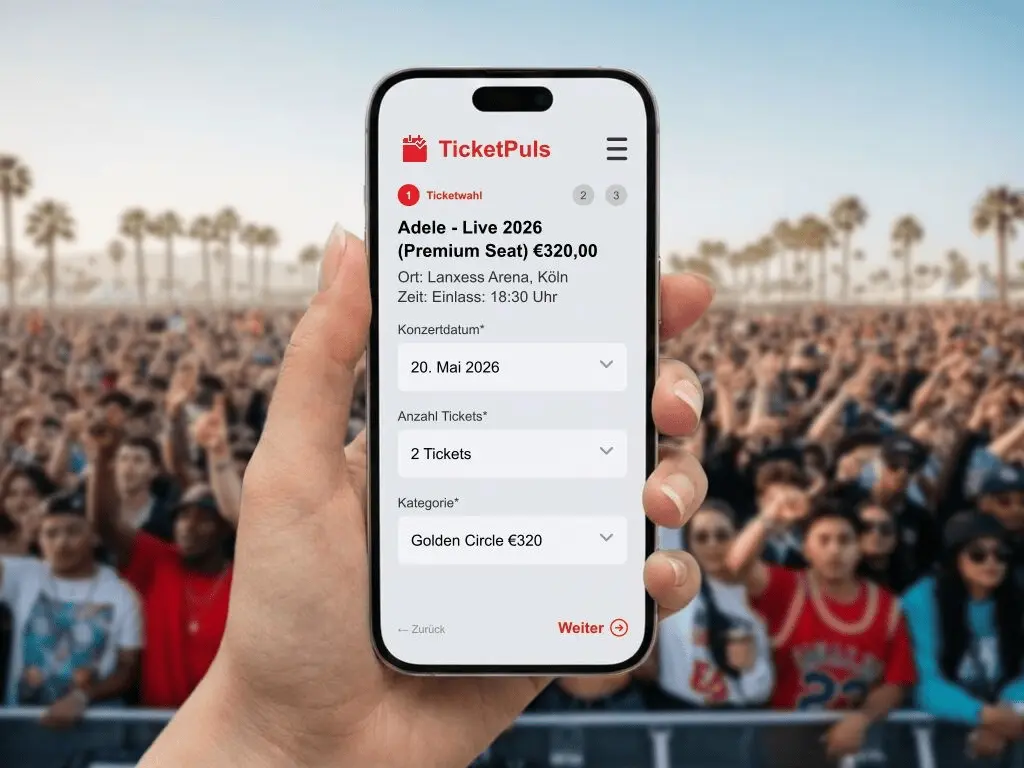 Volle Übersicht im Event Management Dashboard mit Echtzeit-Statistik zu verkauften Tickets und Zahlungseingängen