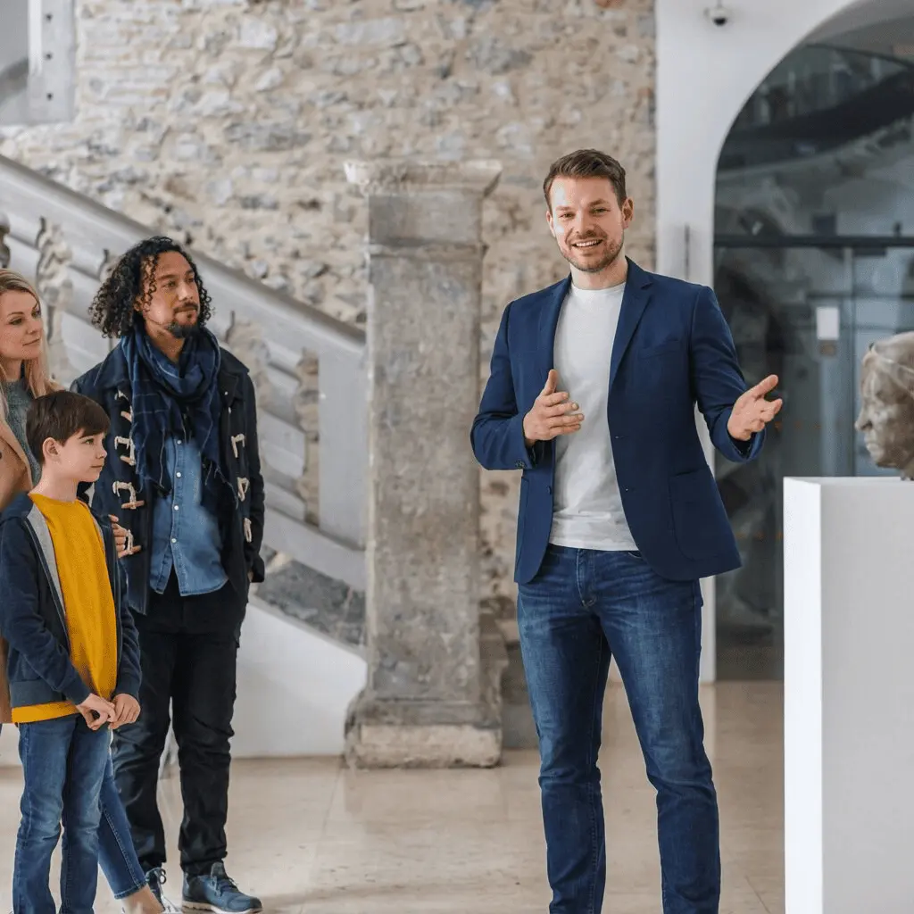 Digitale Teilnehmerliste und Buchungsverwaltung für Gästeführer und Stadtführungen auf Tablet und Smartphone